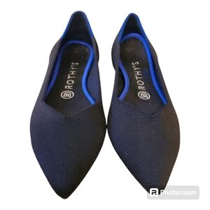 Rothy's The Point black ballet flat, size 8